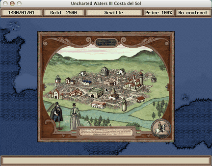 Seville, in the English edition on Mac OS X